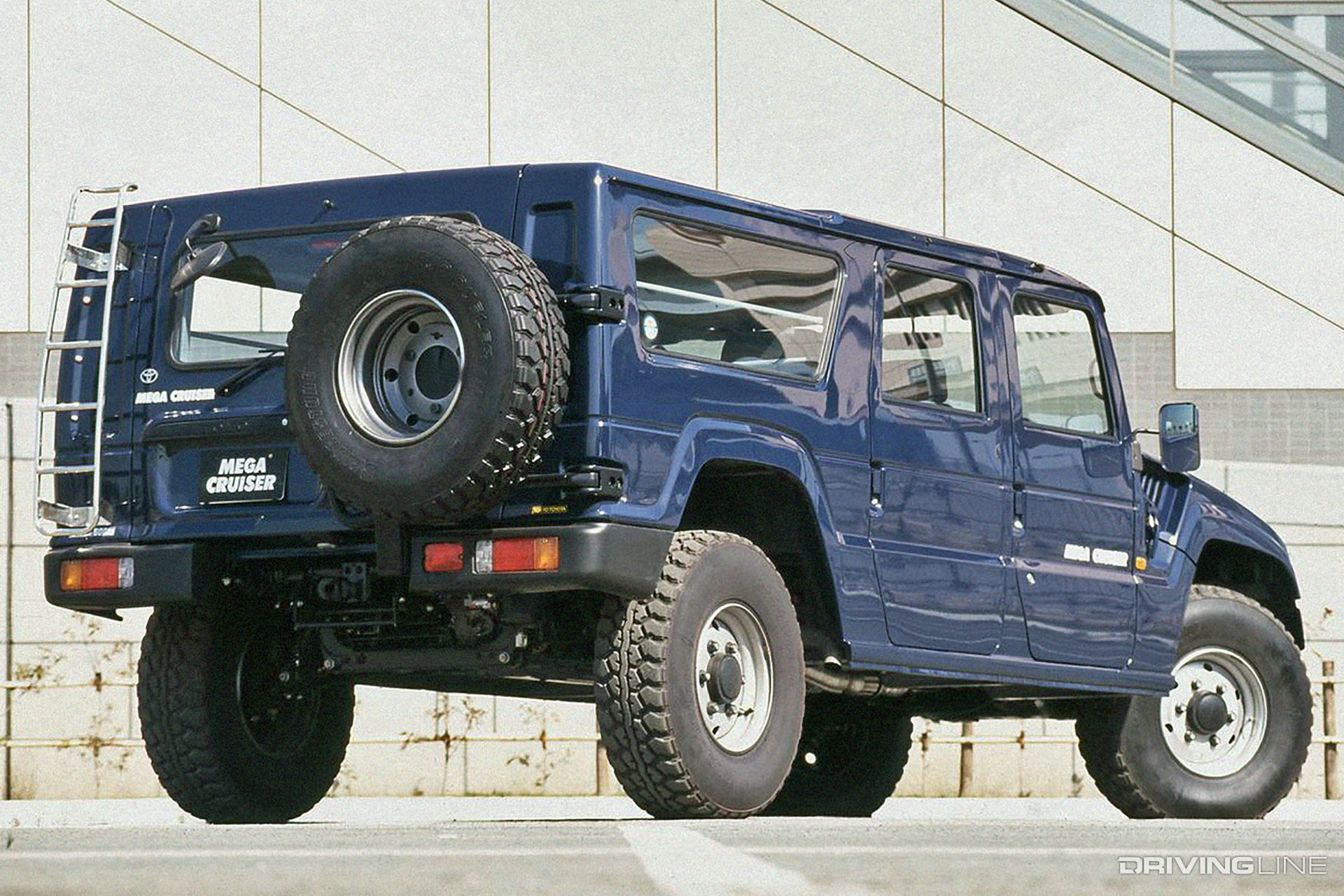 Toyota Mega Cruiser Rear View