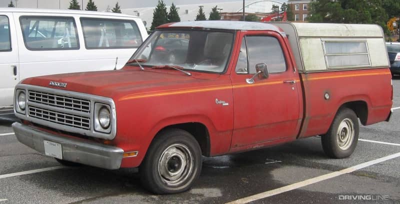 Dodge D100 slant six
