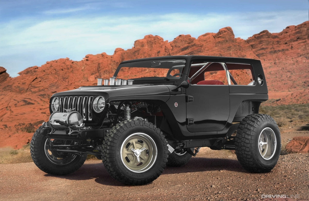 Jeep Willys concept side