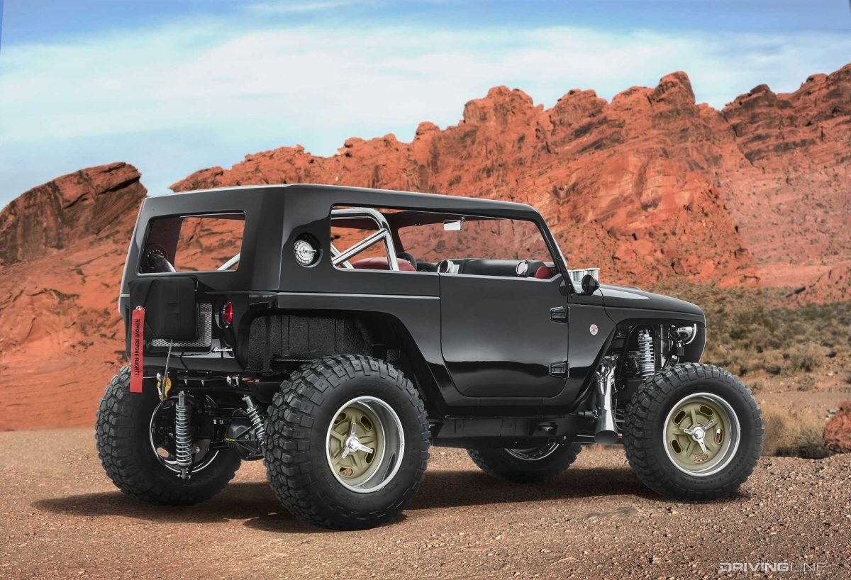 Jeep Quicksand concept rear