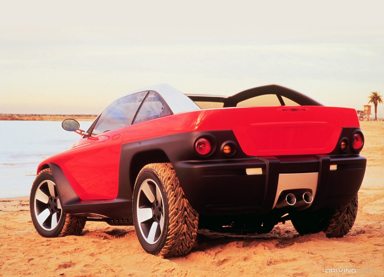Jeep Jeepster rear view