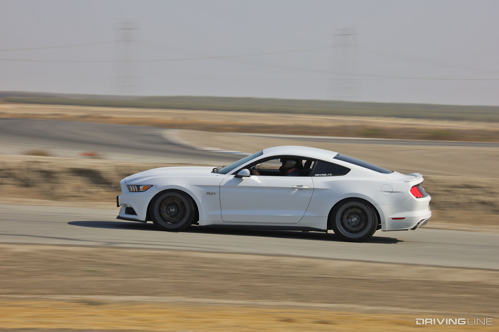S550 Mustang GT on Track