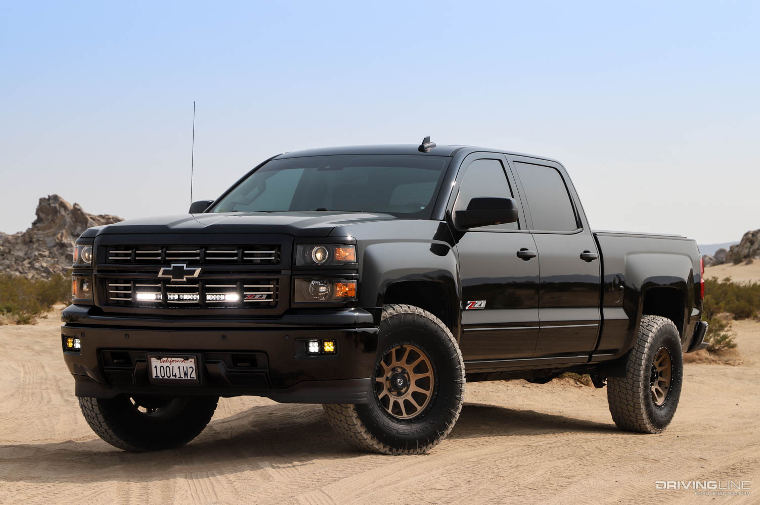 Paul Rohm's Customized 2015 Chevy Silverado Pickup on Nitto Terra Grappler Tires