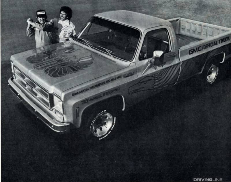 1976 GMC Indy 500 Official Truck Screaming Chicken