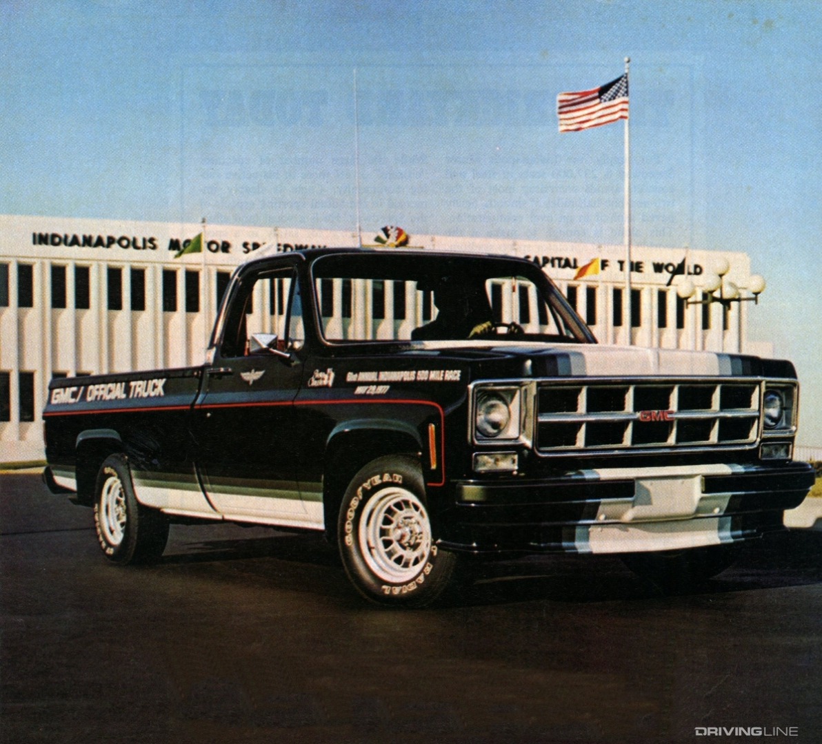 1977 GMC Indy 500 Official Truck American Flag