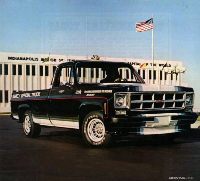 1977 GMC Indy 500 Official Truck American Flag