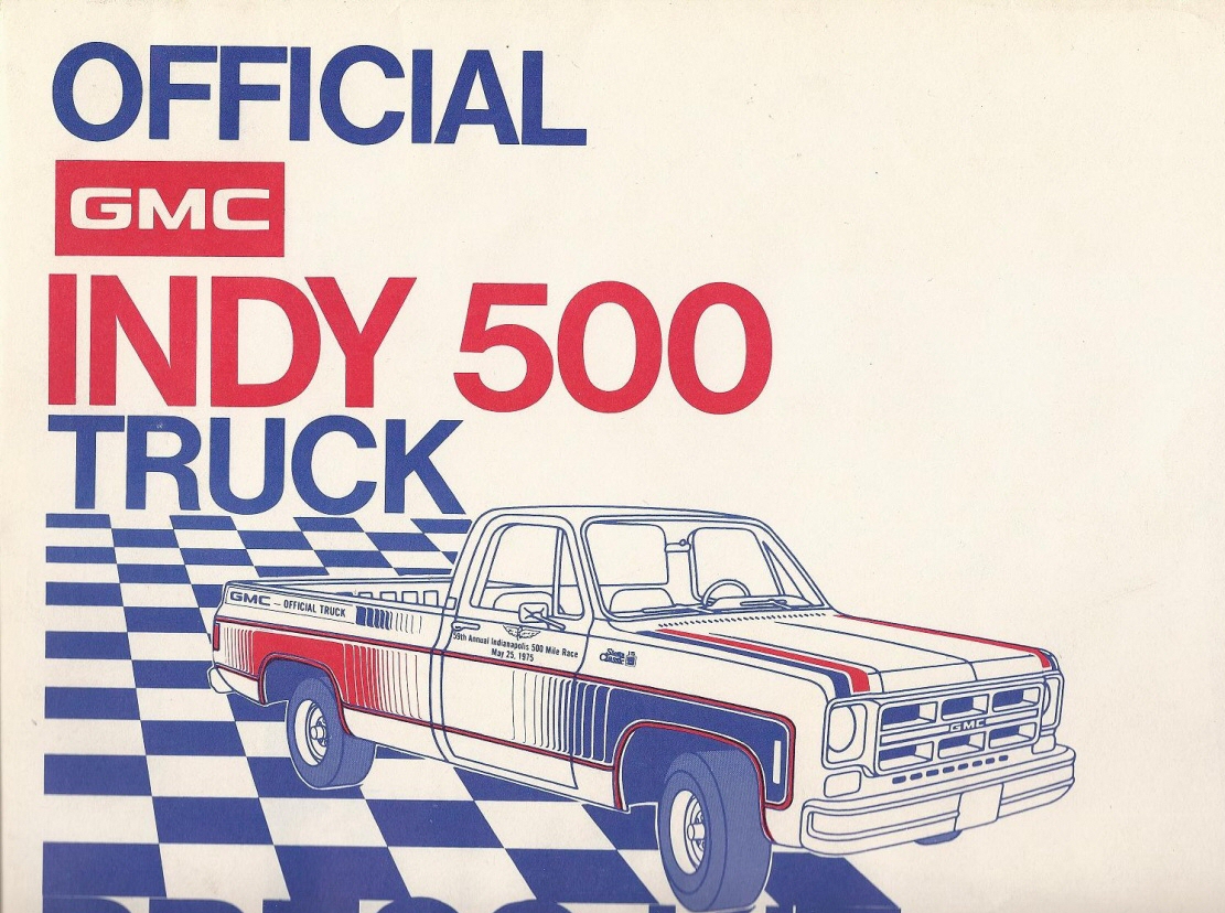 Official GMC Indy 500 Truck