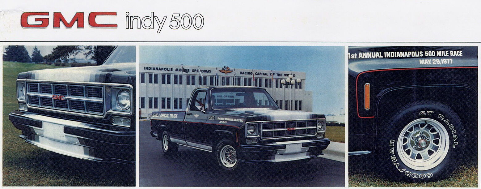 GMC Indy 500 Truck