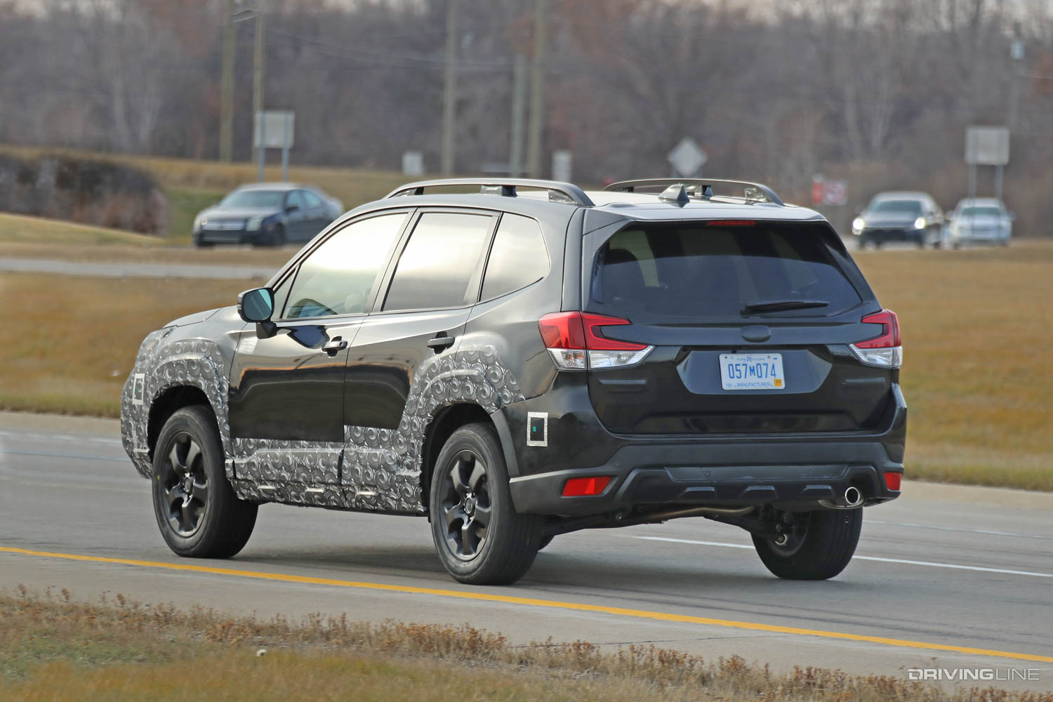 New soft roader: 2022 Subaru Forester spy photos