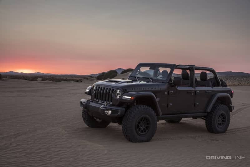 2021 jeep wrangler unlimited Rubicon 392 driver side profile