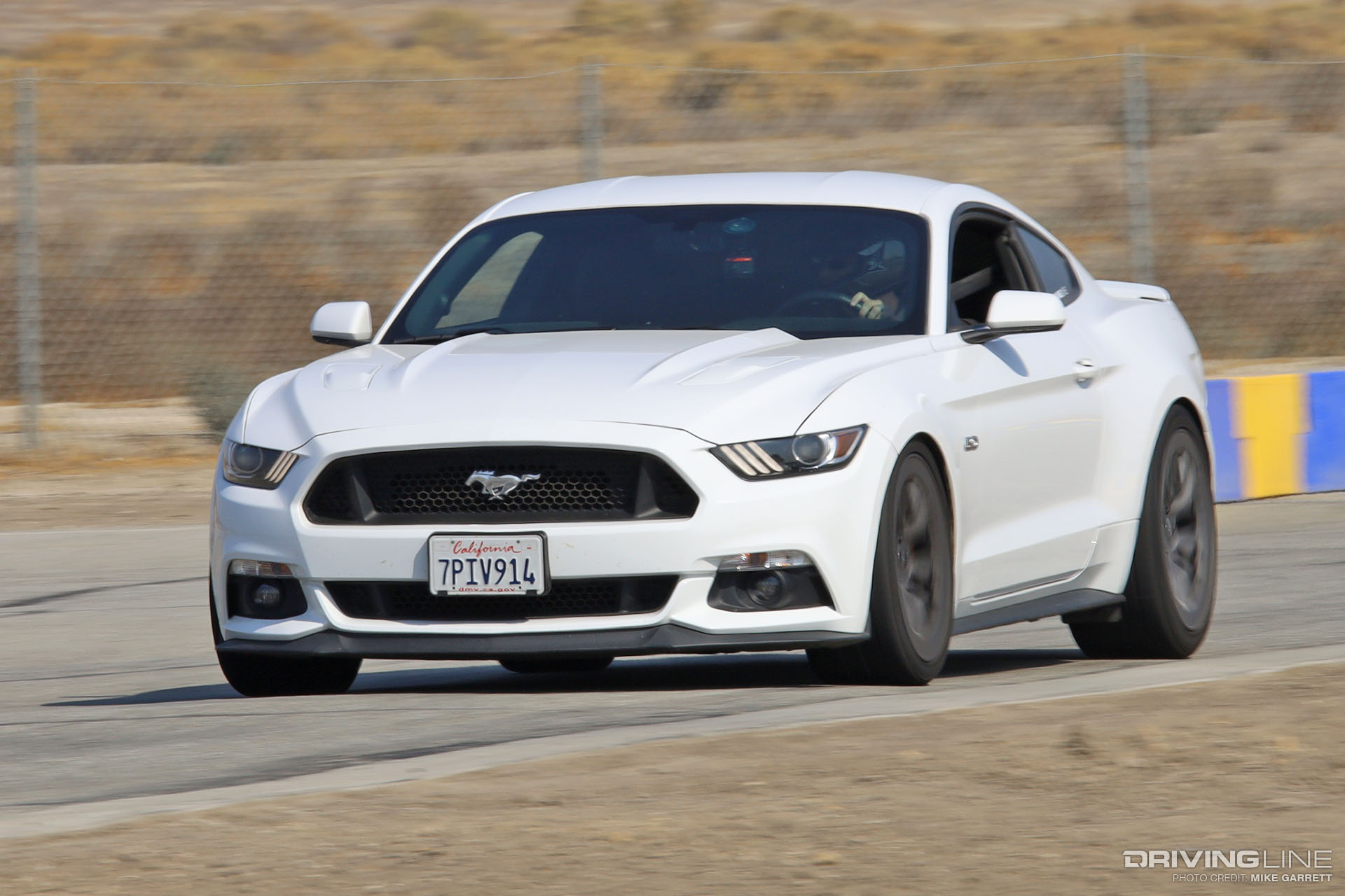Mustang S550 GT on Track