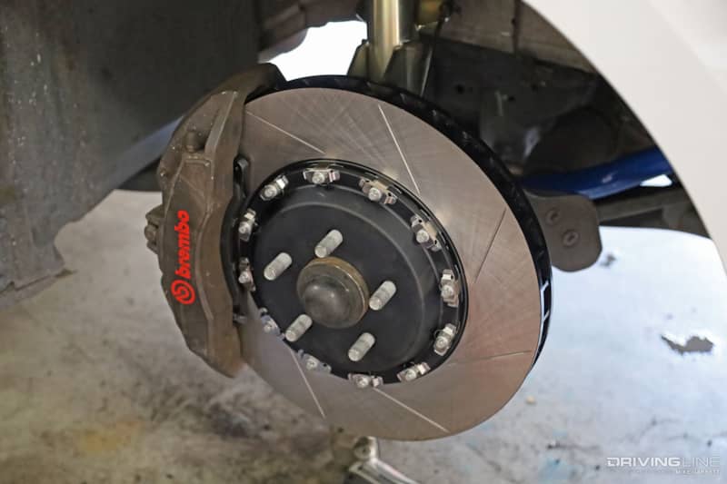 S550 Mustang GT Brembo Brakes Steeda Rotors
