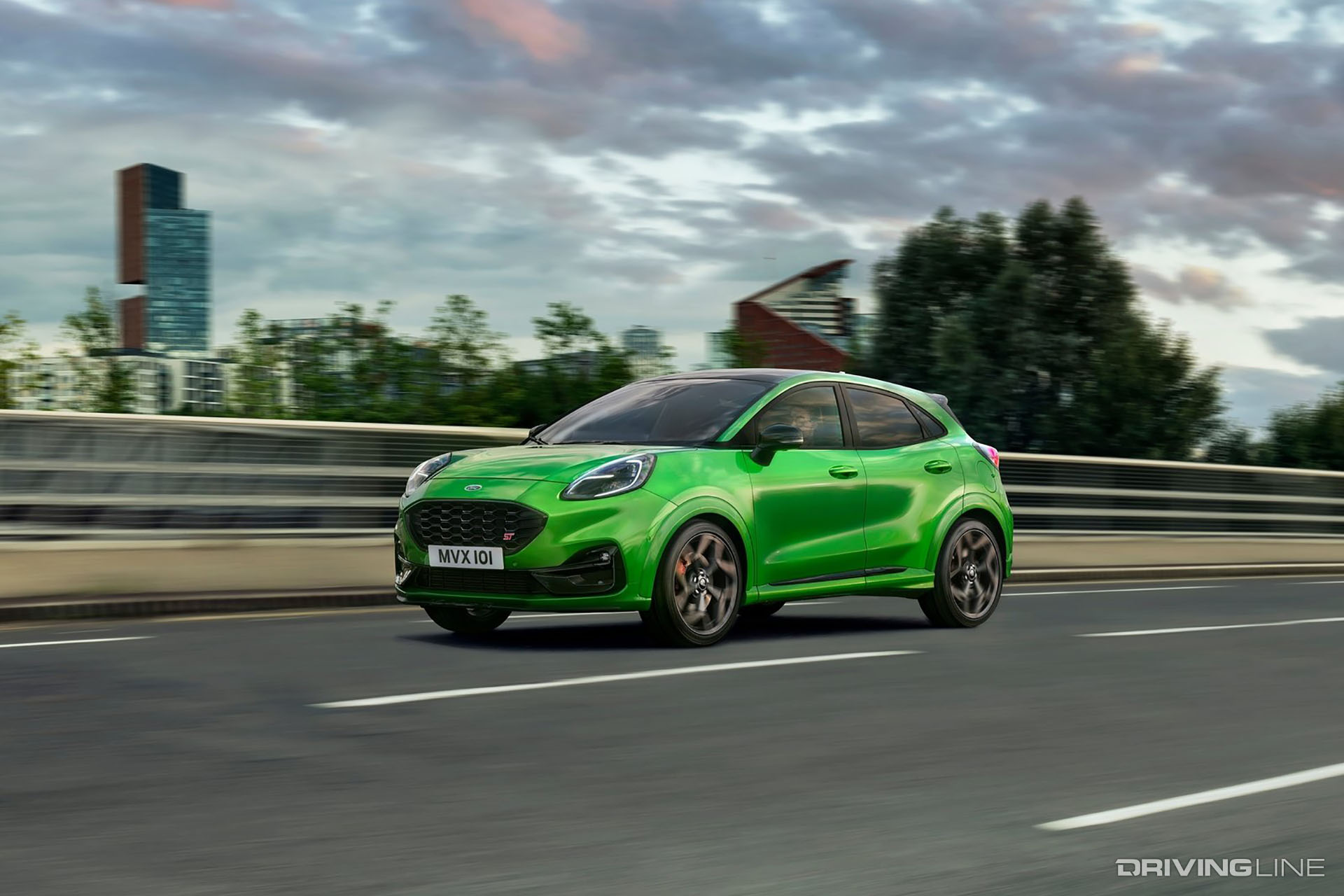 2021 Ford Puma ST Green