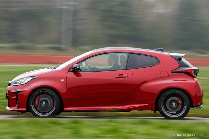 GR Yaris Side View