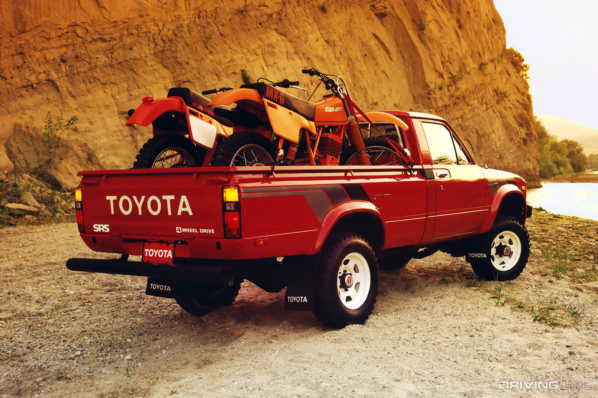 Toyota Truck Rear View