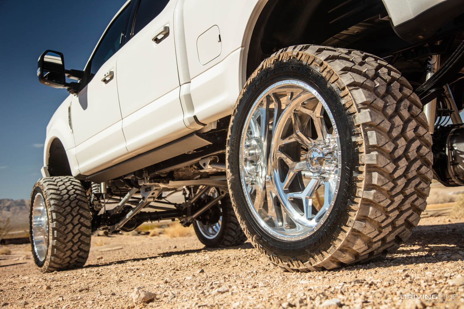 40-inch Nitto Trail Grappler Tires on lifted Ford F250