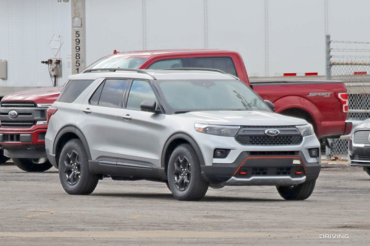 2022 Ford Explorer Timberline Spy Photos