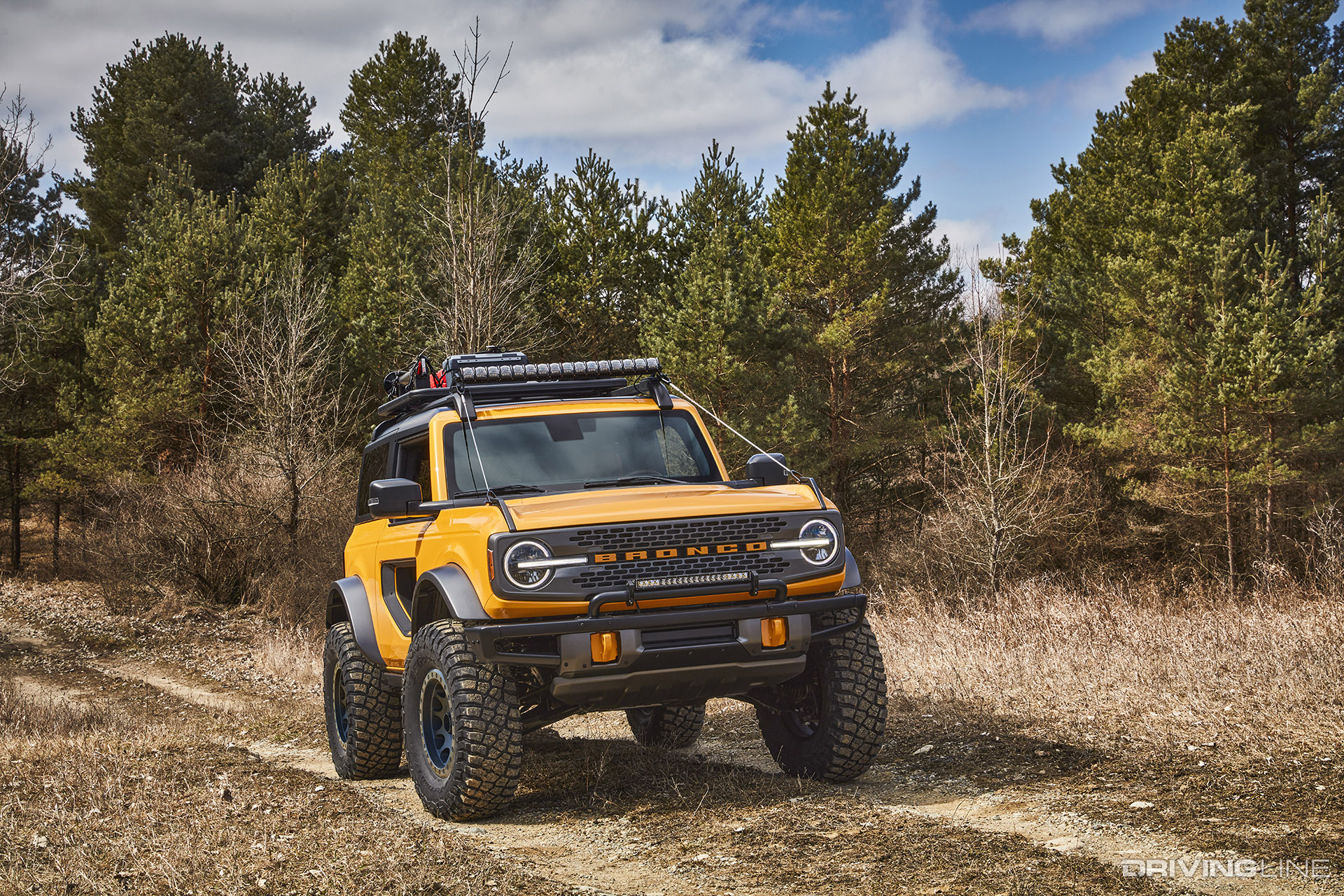 2021 Ford Bronco Yellow