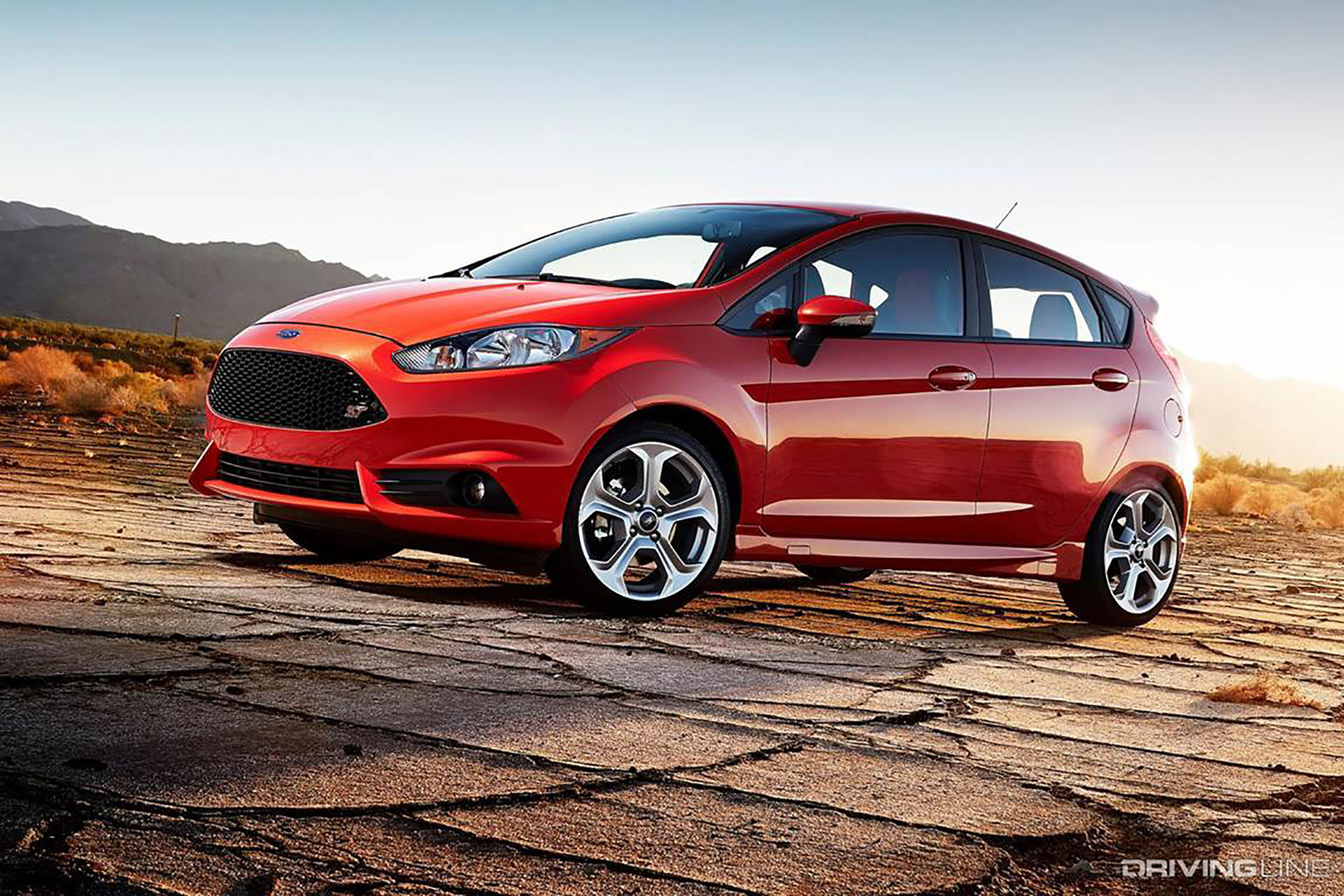 Ford Fiesta ST Orange