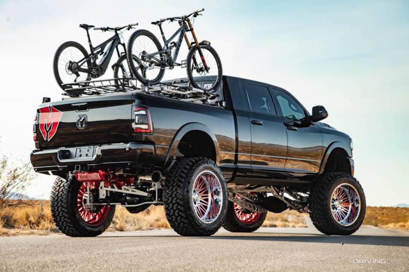 Ram Truck with Mountain Bikes