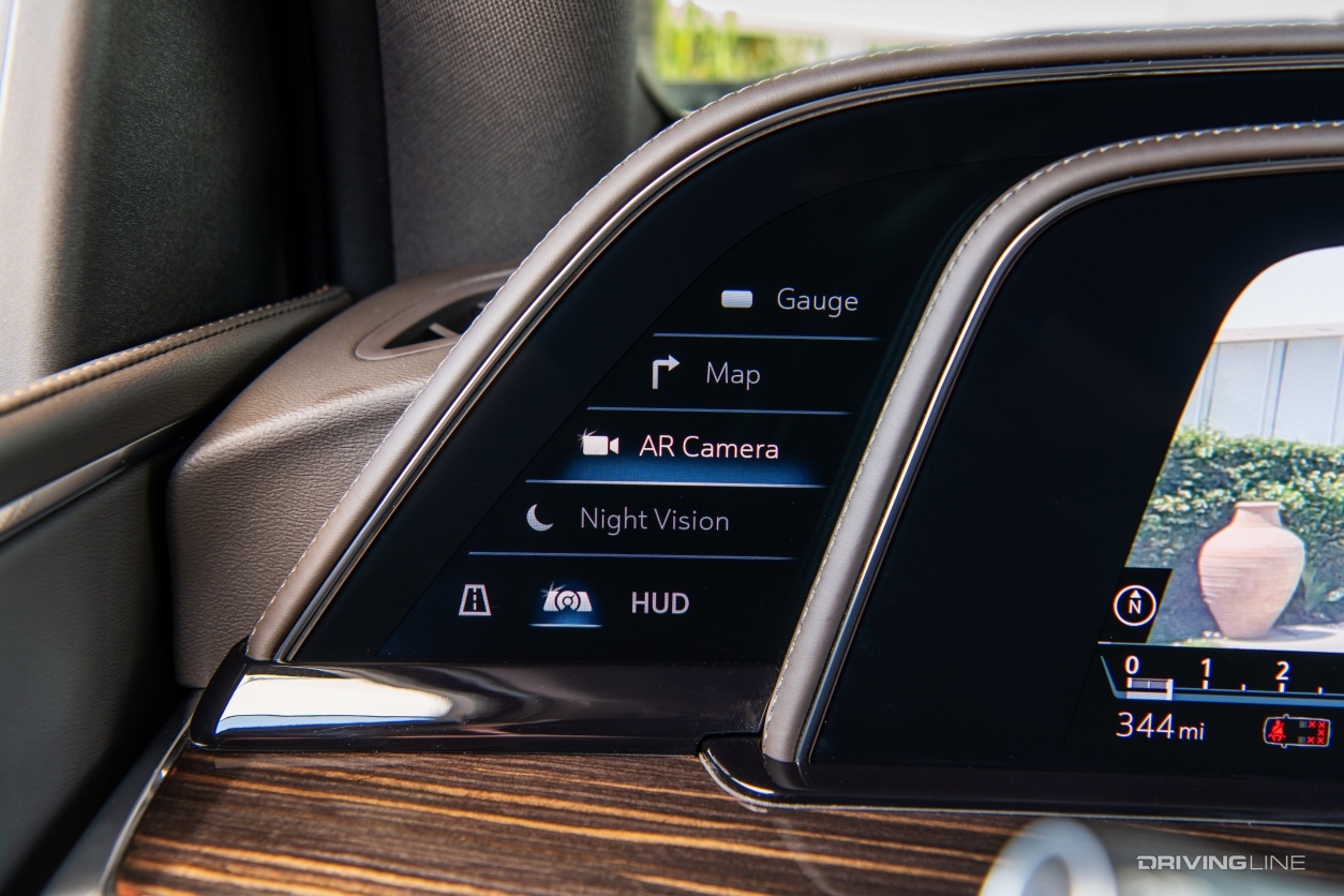 Cadillac Escalade small touchscreen