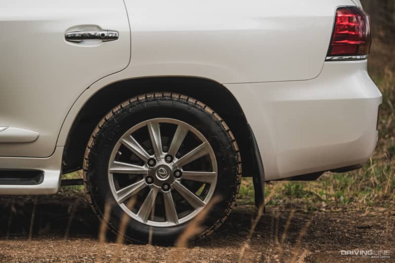 Nitto Terra Grappler G2 on LX570