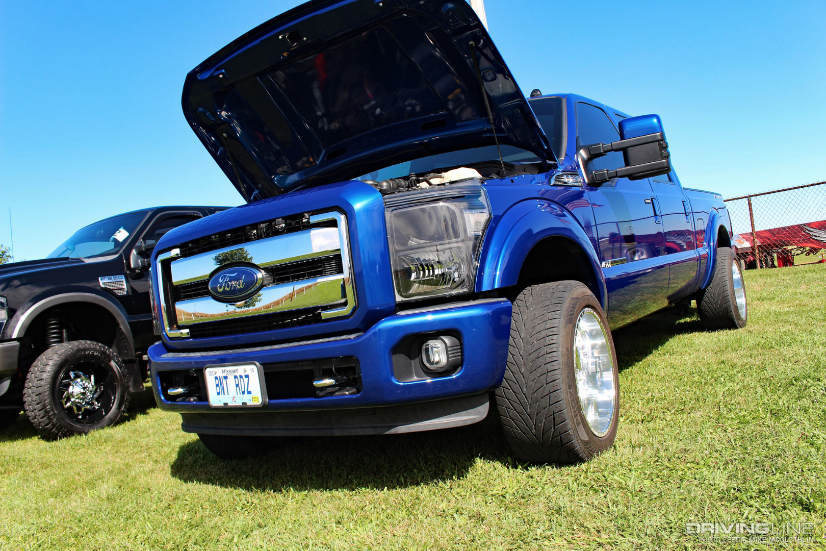 Ford Super Duty Vanity License Plate