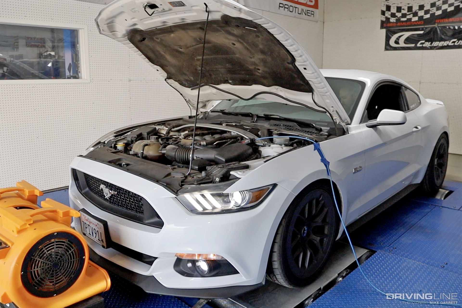 2016 Mustang GT on Dyno