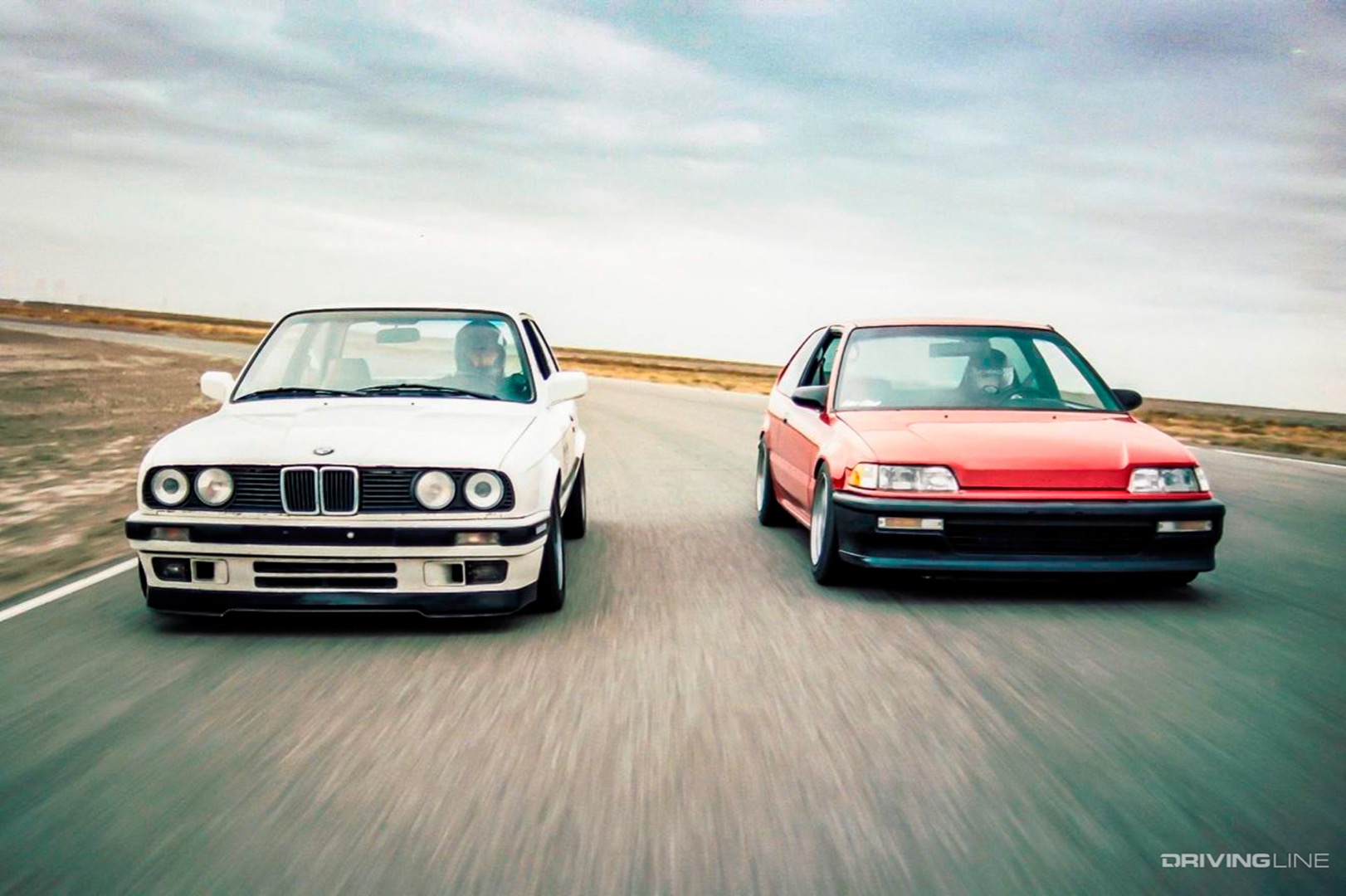 BMW E30 vs EF Civic Hatch