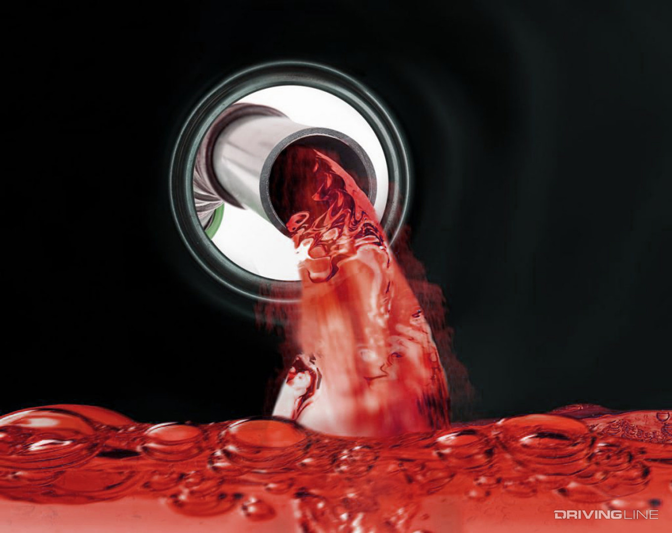 Red shop diesel fuel