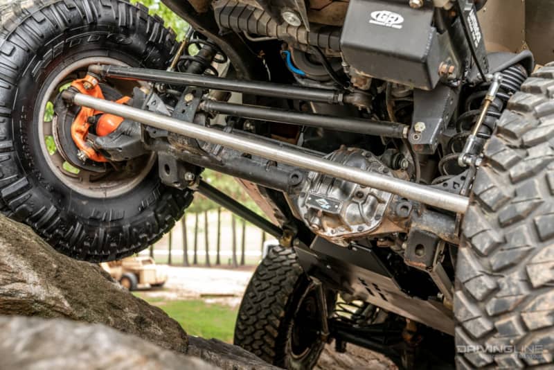 The Total Jeep 2005 Jeep Wrangler on Rubicon JK Axles DrivingLine