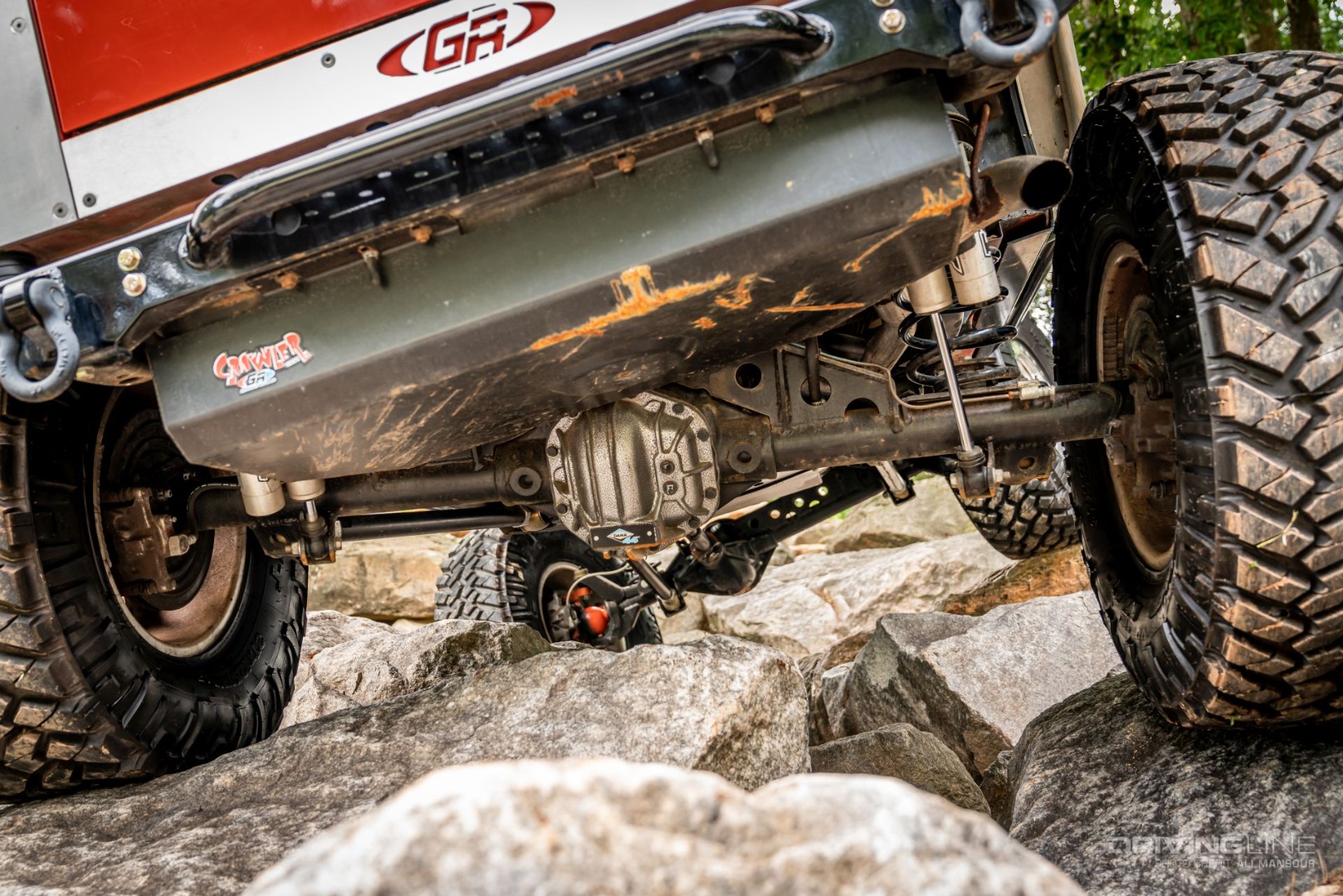 2005 Jeep Wrangler TJ on JK Rubicon Axles rear