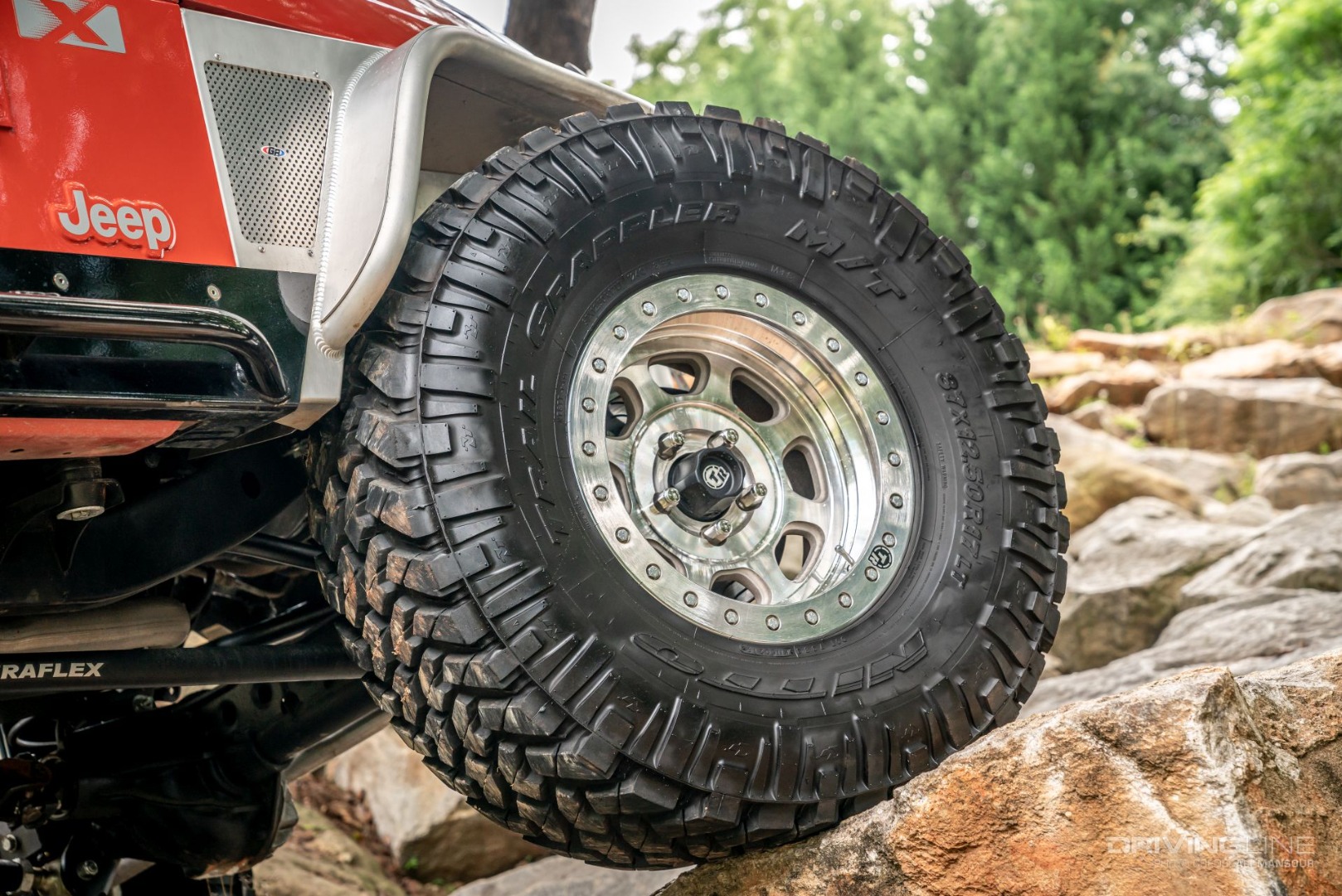 2005 Jeep Wrangler TJ on 37 Nitto Trail Grappler tires