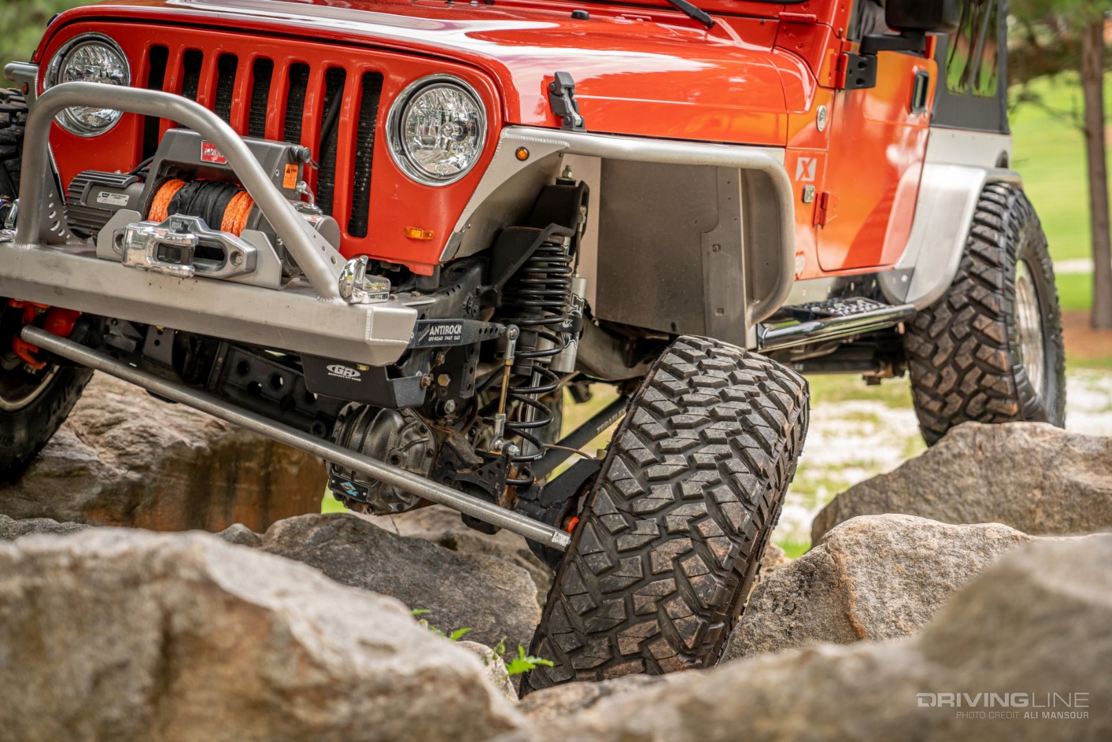 37 Nitto Trail Grapplers on Jeep Wrangler TJ