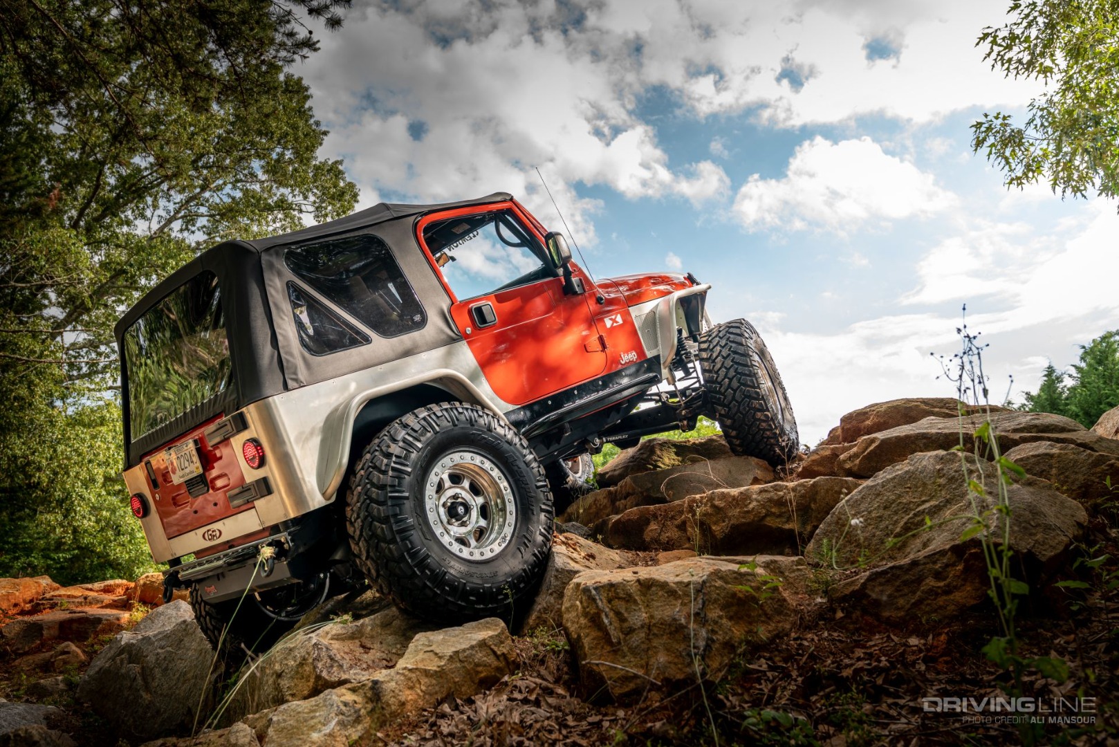 05 Jeep Wrangler TJ on JK Rubicon Axles