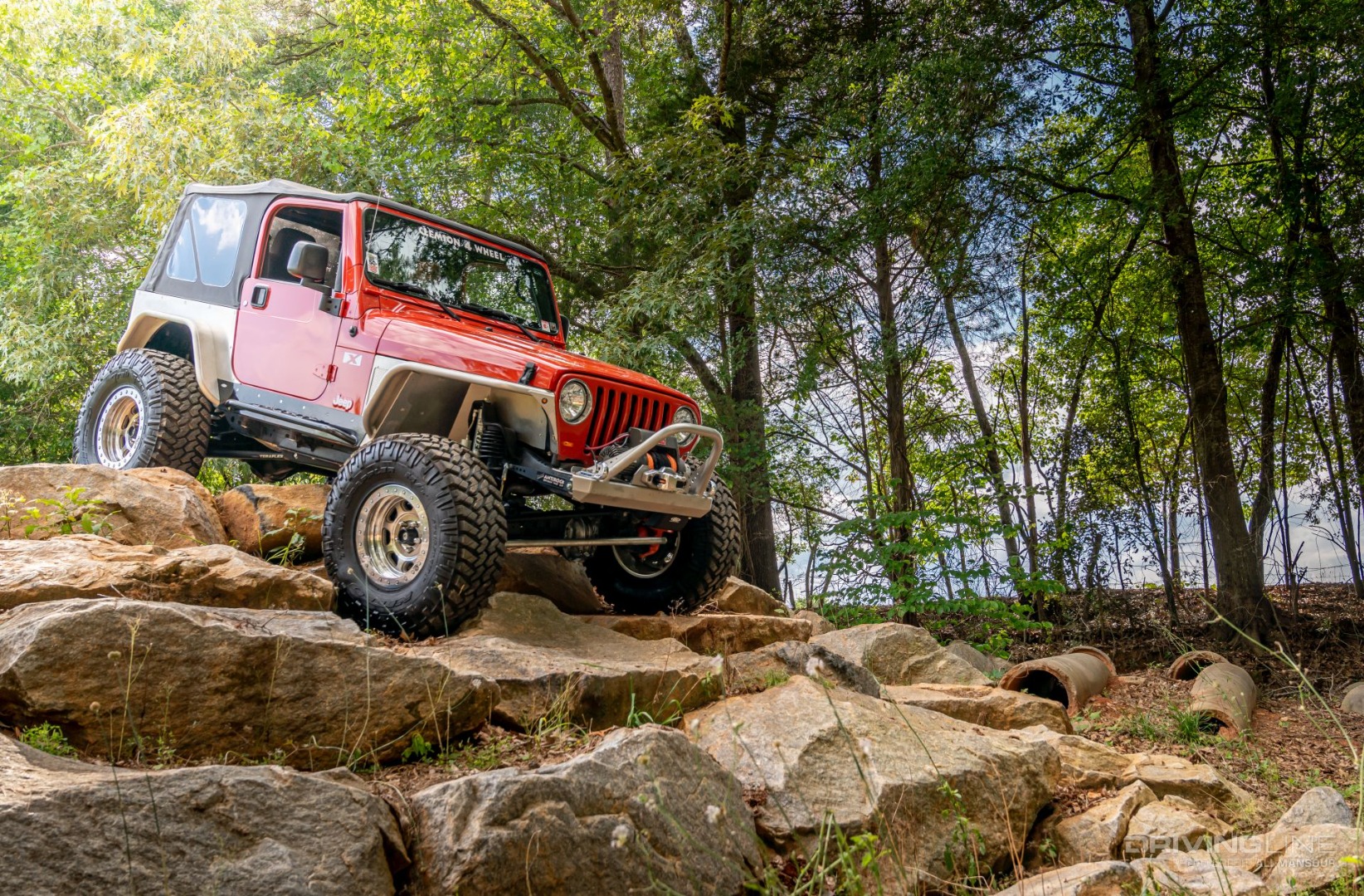 05 Jeep TJ on JK Rubicon Axles 37 Nitto Trail Grapplers