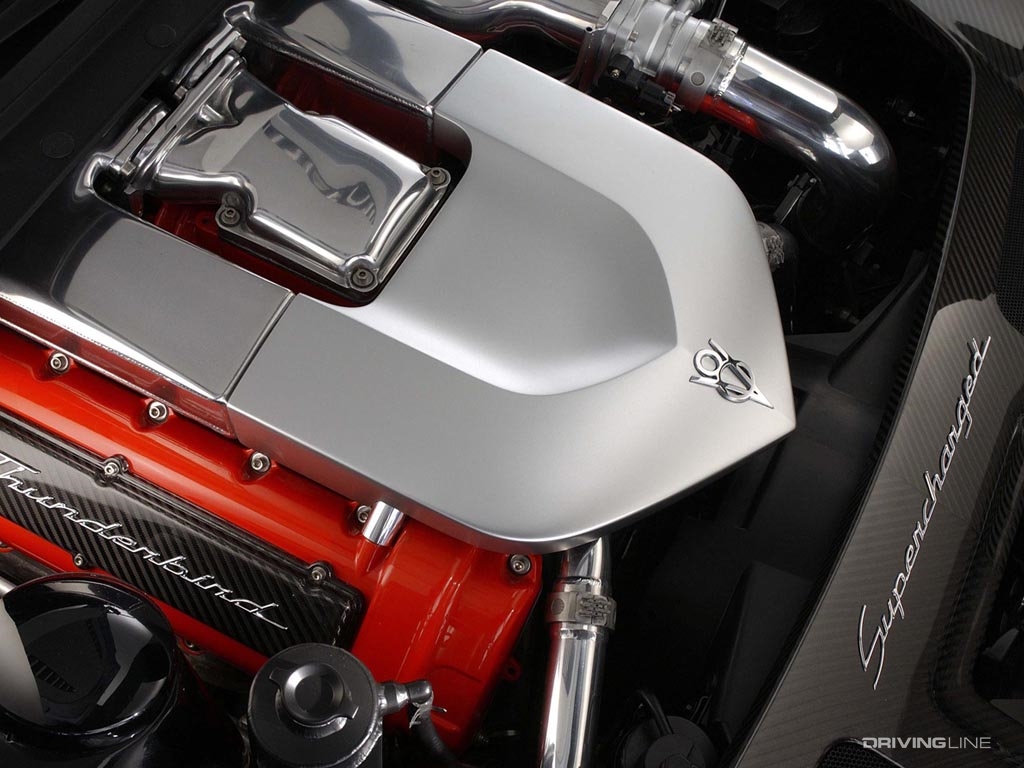 Ford Thunderbird Supercharged Engine