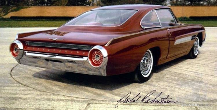 Ford Thunderbird Italien rear