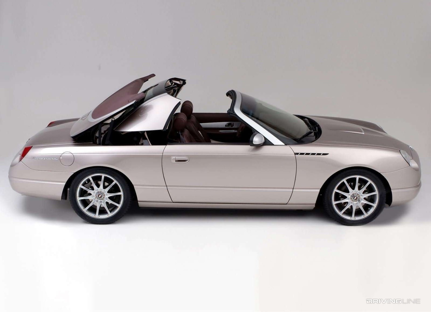 Ford Thunderbird Glass roof concept side