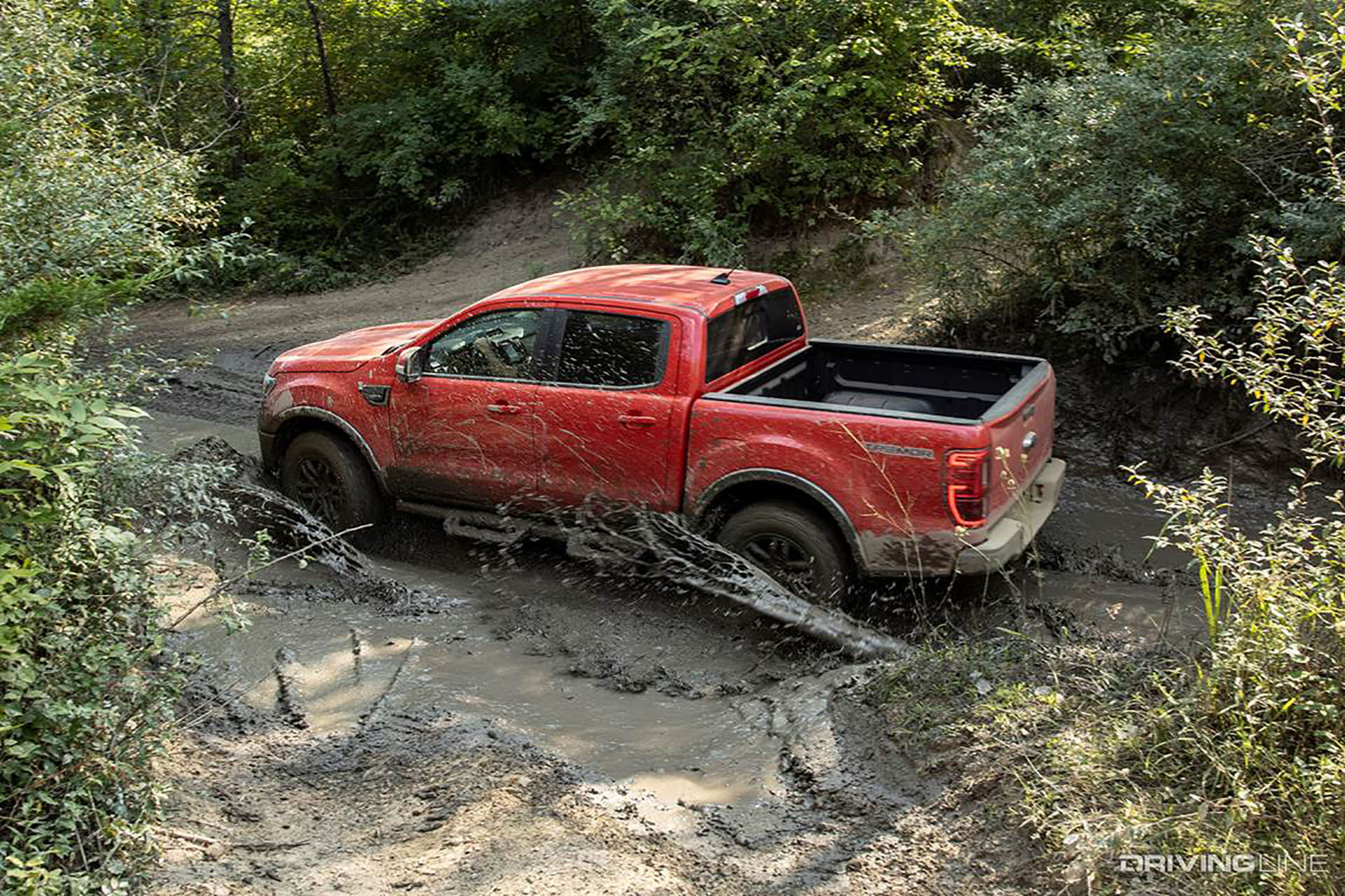 Ford Ranger Pickup in Mud