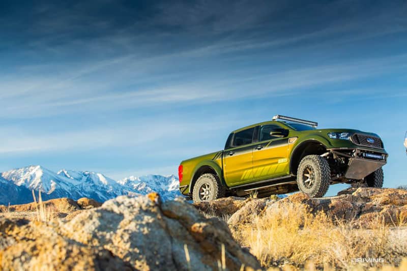 Ford Ranger on Nitto Trail Grappler