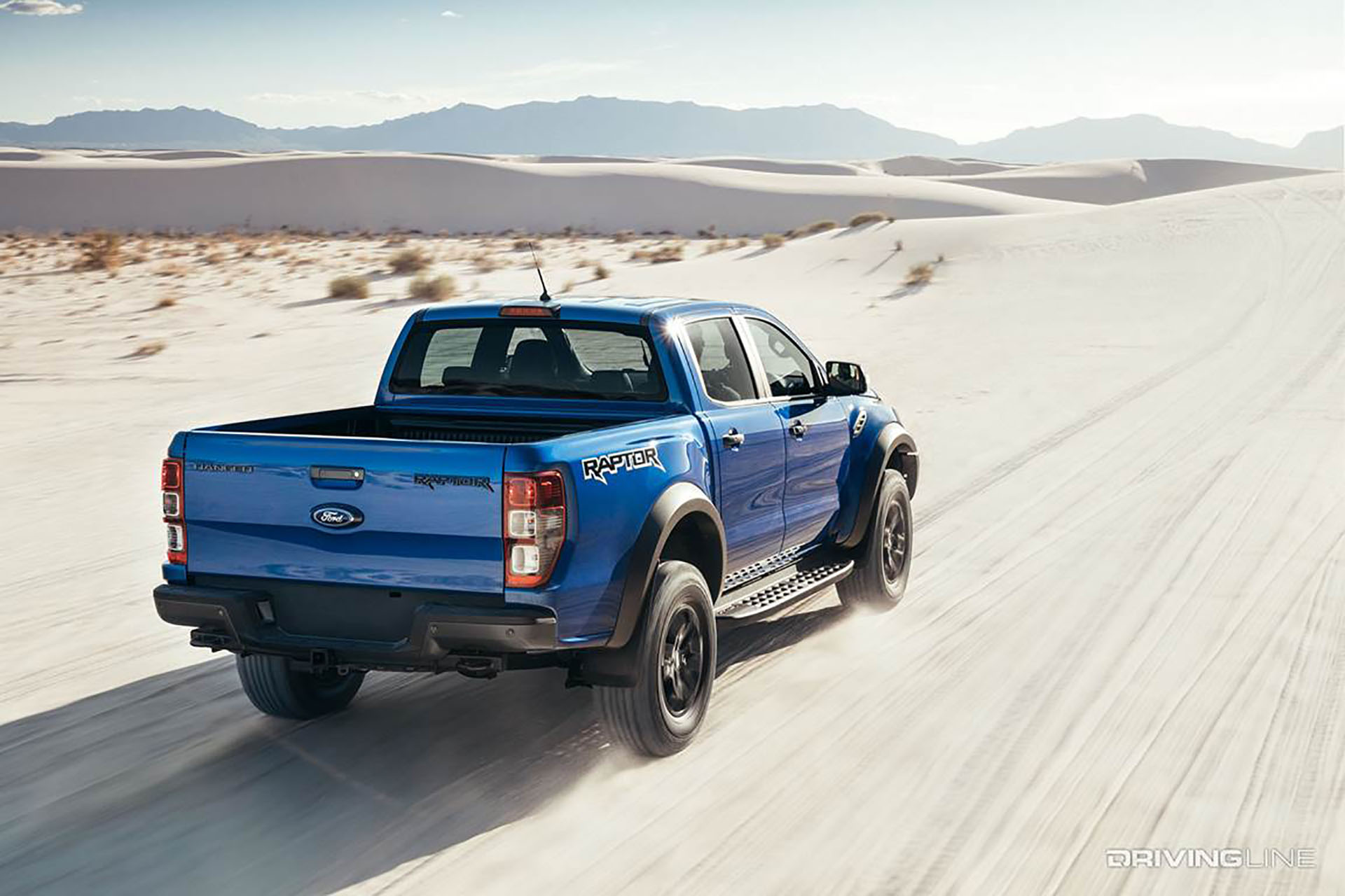 Ford Ranger Raptor in Desert