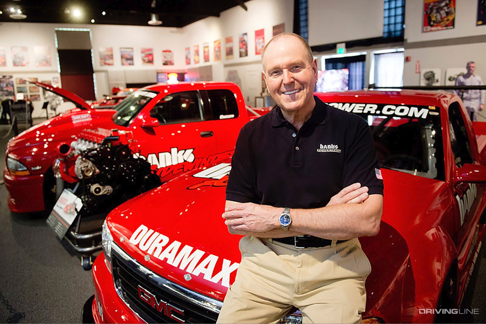 Gale Banks at NHRA Museum