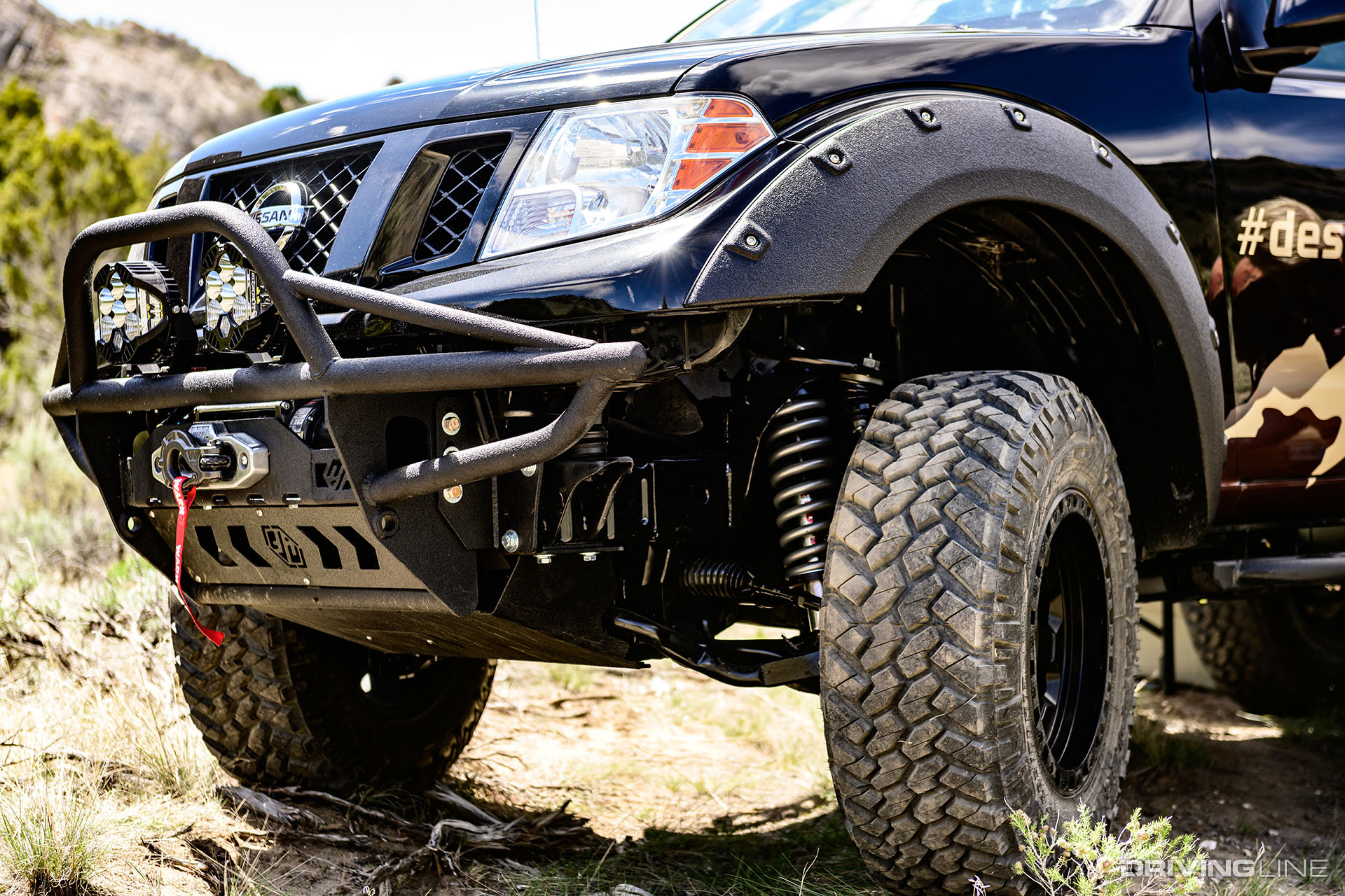 Nissan Frontier on Nitto Trail Grapplers