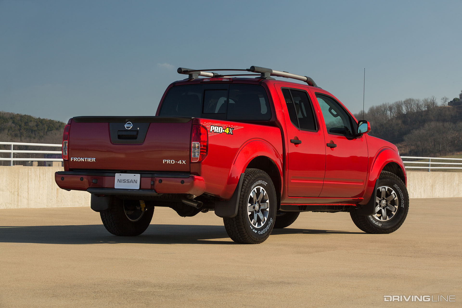 2020 Nissan Frontier Rear View