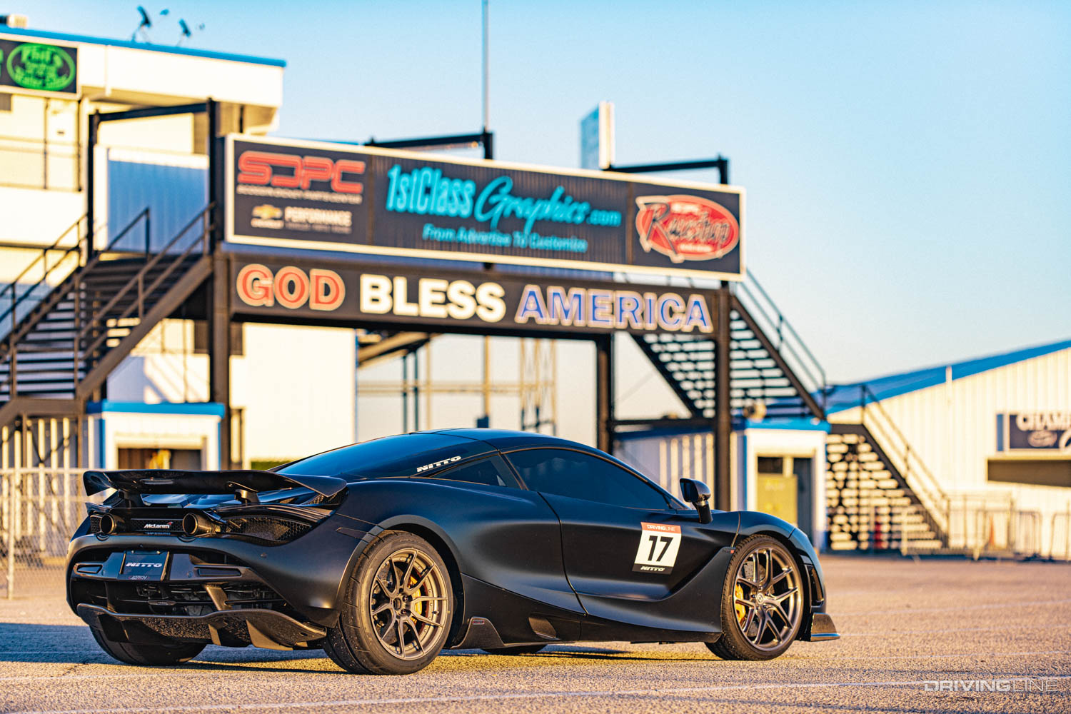 McLaren 720S at the Texas Motorplex