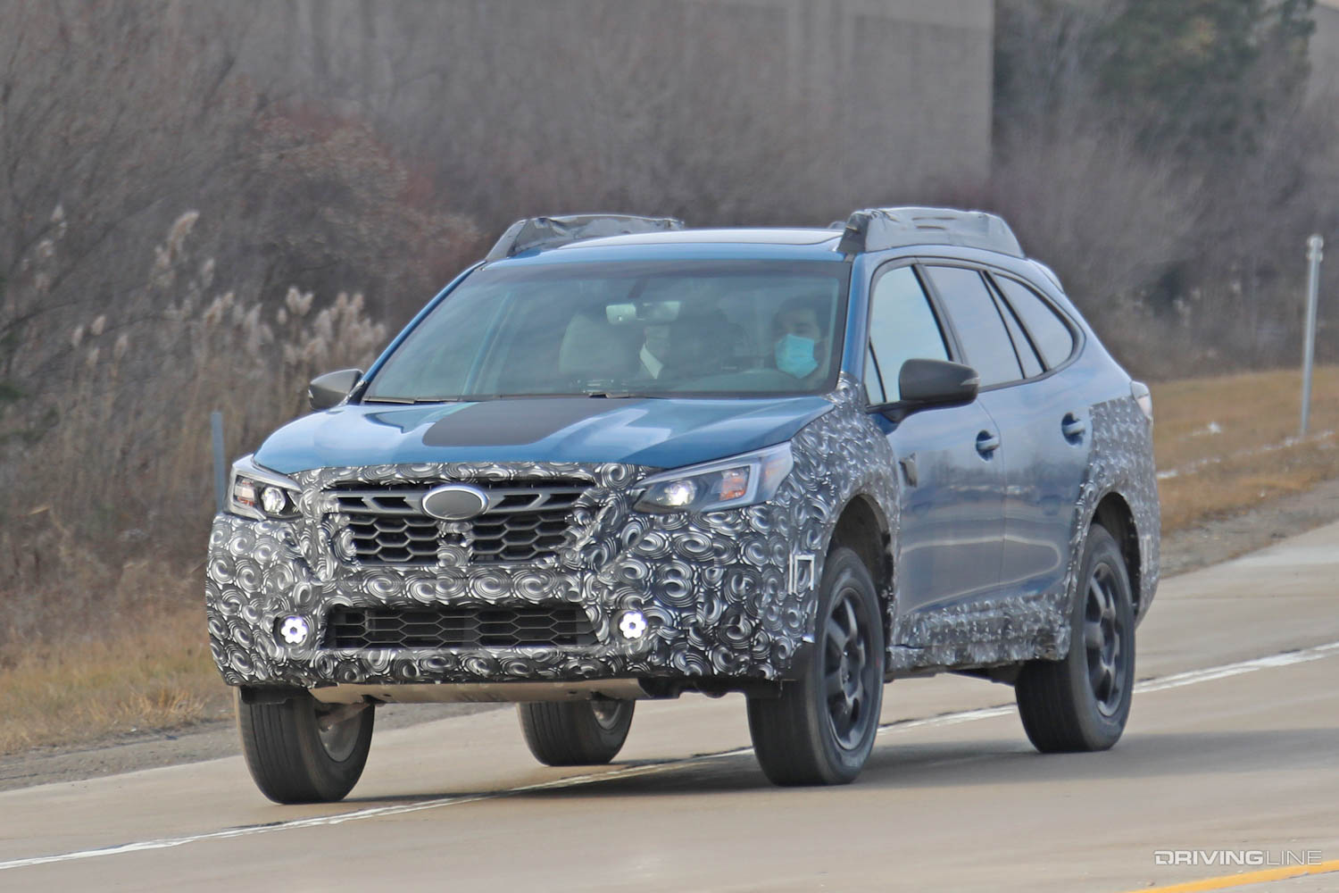 Spy Photos: 2022 Subaru Outback Wilderness front