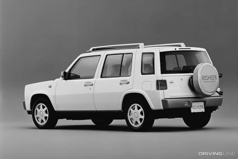Nissan Rasheen Rear View
