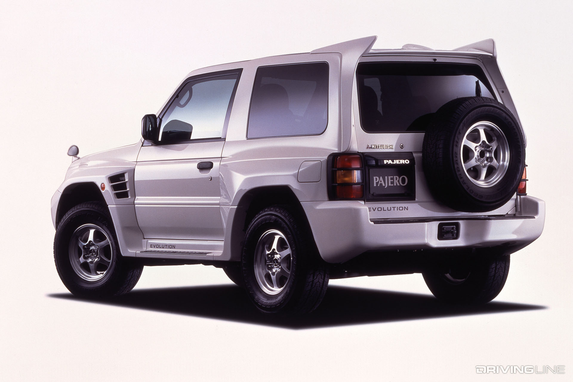 Mitsubishi Pajero Evolution Rear View