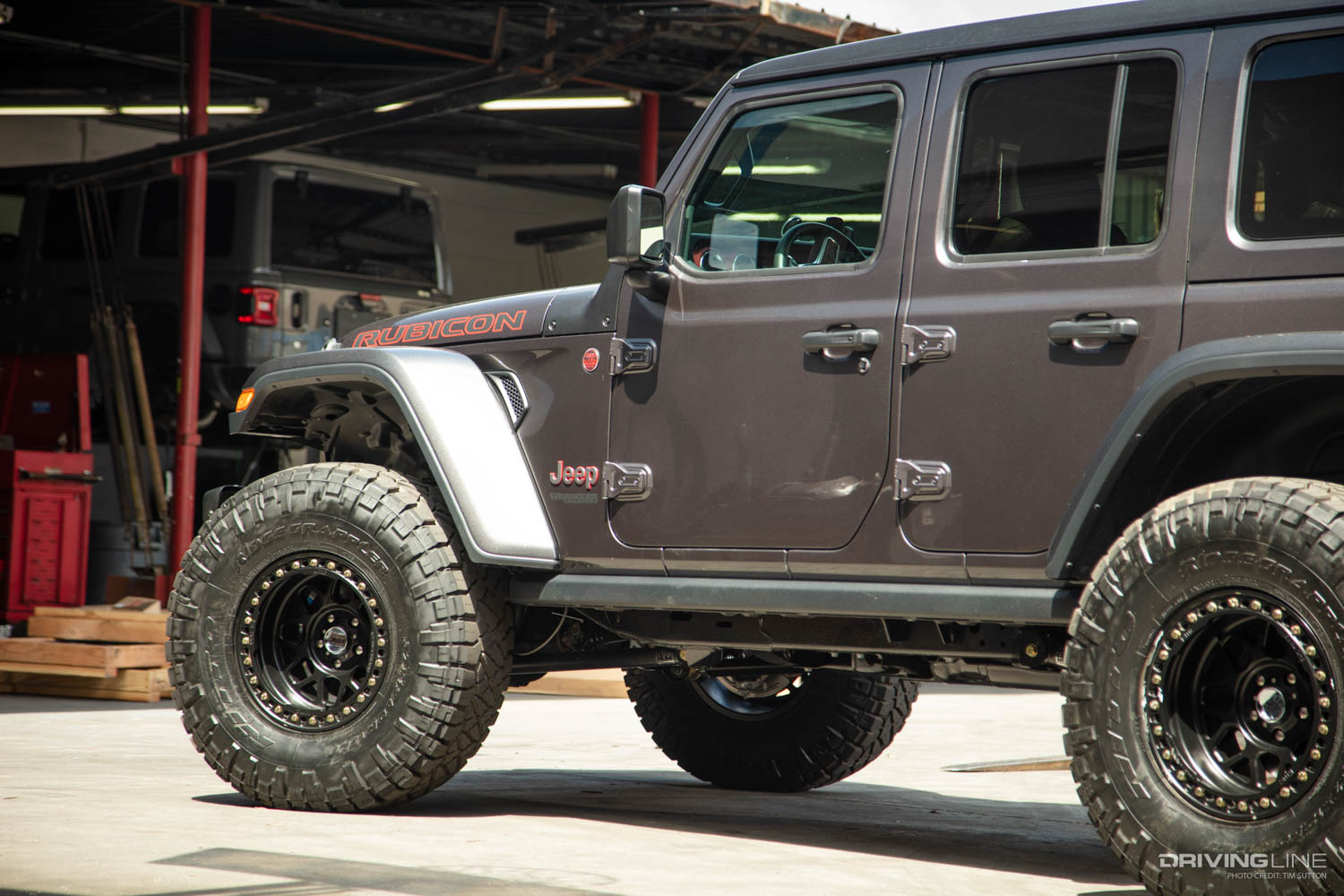 Jeep Wrangler Rubicon EcoDiesel on nitto Ridge Grappler tires